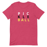 Unisex t-shirt feels soft and lightweight "PICKLEBALL"