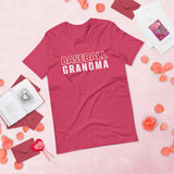 Unisex t-shirt feels soft and lightweight "BASEBALL GRANDMA"