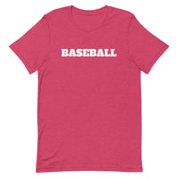 Unisex t-shirt feels soft and lightweight "BASEBALL."