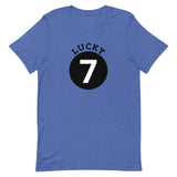 Unisex t-shirt feels soft and lightweight "NUMBER 7"