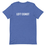 Unisex t-shirt feels soft and lightweight "LEFT COAST"