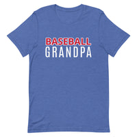 Unisex t-shirt feels soft and lightweight "BASEBALL GRANDPA"