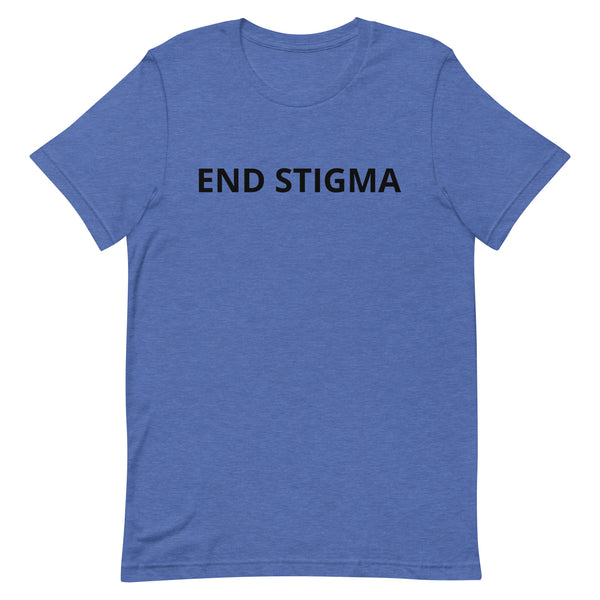 Unisex t-shirt feels soft and lightweight "NO STIGMA"