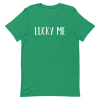 Soft and lightweight t-shirt  "LUCKY ME"