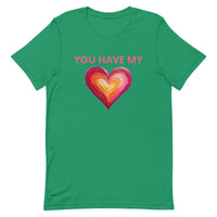 Soft and lightweight t-shirt "HEART"