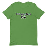 Unisex t-shirt feels soft and lightweight "Philadelphia PA"