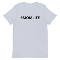 100% Cotton Short Sleeve Jersey T-Shirt "#MOMLIFE"