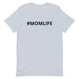 100% Cotton Short Sleeve Jersey T-Shirt "#MOMLIFE"