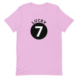 Unisex t-shirt feels soft and lightweight "NUMBER 7"