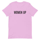 Unisex t-shirt feels soft and lightweight "WOMEN UP"