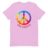 Unisex t-shirt feels soft and lightweight "PEACE ON EARTH"