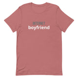 Unisex t-shirt that is the best 100% cotton tee you’ve ever tried. "INTERNET BOYFRIEND"