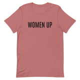 Unisex t-shirt feels soft and lightweight "WOMEN UP"