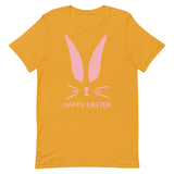 Unisex t-shirt feels soft and lightweight. HAPPYEASTER"