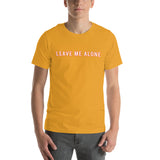 100% cotton T-Shirt  "LEAVE ME ALONE"