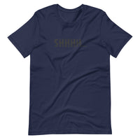 Soft and lightweight t-shirt with just the right amount of stretch "SHHHH..."