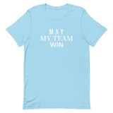 Soft and lightweight t-shirt  "MAY MY TEAM WIN"