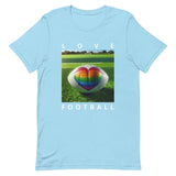 SOFT and comfy t-shirt - "FOOTBALL WITH HEART"