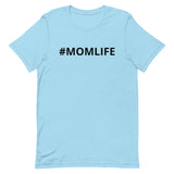 100% Cotton Short Sleeve Jersey T-Shirt "#MOMLIFE"