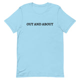 Soft and lightweight T-shirt "OUT AND ABOUT"