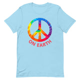 Unisex t-shirt feels soft and lightweight "PEACE ON EARTH"