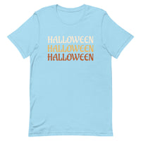 Unisex t-shirt feels soft and lightweight "HALLOWEEN"