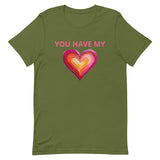 Soft and lightweight t-shirt "HEART"