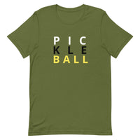 Unisex t-shirt feels soft and lightweight "PICKLEBALL"