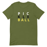 Unisex t-shirt feels soft and lightweight "PICKLEBALL"