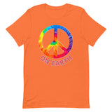 Unisex t-shirt feels soft and lightweight "PEACE ON EARTH"