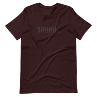 Soft and lightweight t-shirt with just the right amount of stretch "SHHHH..."