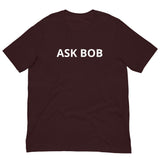 Cotton lightweight t-shirt  "ASK BOB"