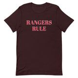 Soft and lightweight t-shirt  "RANGERS RULE"