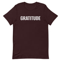 Soft and comfy 100% cotton T-Shirt  "GRATITUDE"