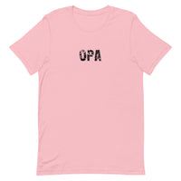 Soft, lightweight unisex t-shirt with just the right amount of stretch. "OPA"