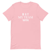 Soft and lightweight t-shirt  "MAY MY TEAM WIN"