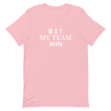 Soft and lightweight t-shirt  "MAY MY TEAM WIN"