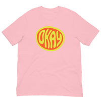 Soft and lightweight t-shirt  "OKAY"