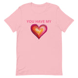 Soft and lightweight t-shirt "HEART"