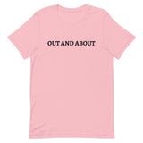 Soft and lightweight T-shirt "OUT AND ABOUT"