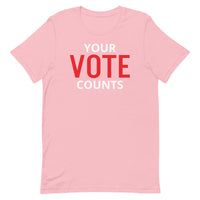 Unisex t-shirt feels soft and lightweight "VOTE"