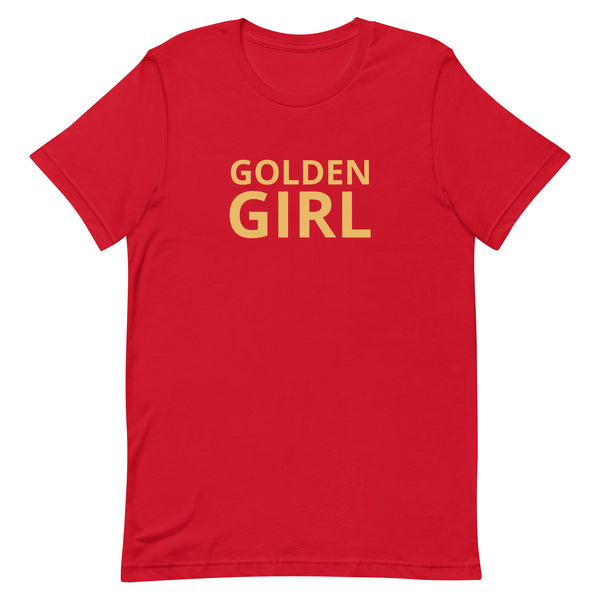 Soft and lightweight t-shirt  "GOLDEN GIRL