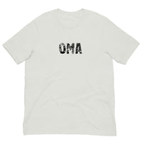 Soft, lightweight unisex t-shirt with just the right amount of stretch. "OMA"