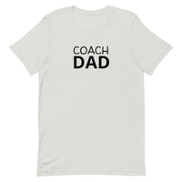 Unisex t-shirt feels soft and lightweight "COACH DAD"