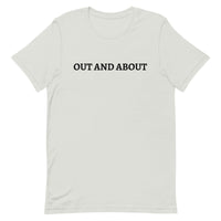 Soft and lightweight T-shirt "OUT AND ABOUT"