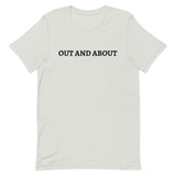 Soft and lightweight T-shirt "OUT AND ABOUT"