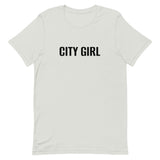 Unisex t-shirt feels soft and lightweight "CITY GIRL"