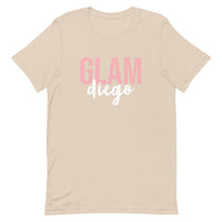 Soft and lightweight t-shirt with a little stretch "GLAM DIEGO"