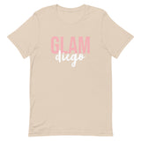 Soft and lightweight t-shirt with a little stretch "GLAM DIEGO"