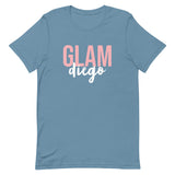 Soft and lightweight t-shirt with a little stretch "GLAM DIEGO"